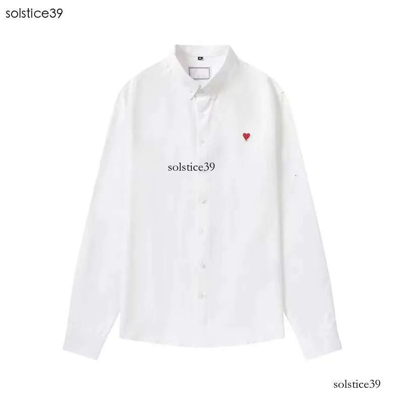 Mens Amily hoodies casual Shirts woman shirt shirt Mens pink button up shirt Clothing Fashion tee polos Summer Classic heart Long AmiitySleeve designer 491