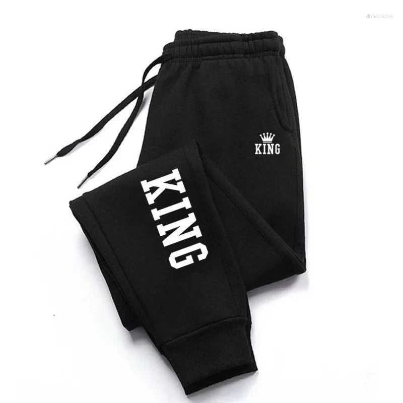 Men's Pants Spring New Fashion Trend Warm Straight Leg Sweatpants Men's Casual Loose Vintage Sports High Quality Plus Size Pants