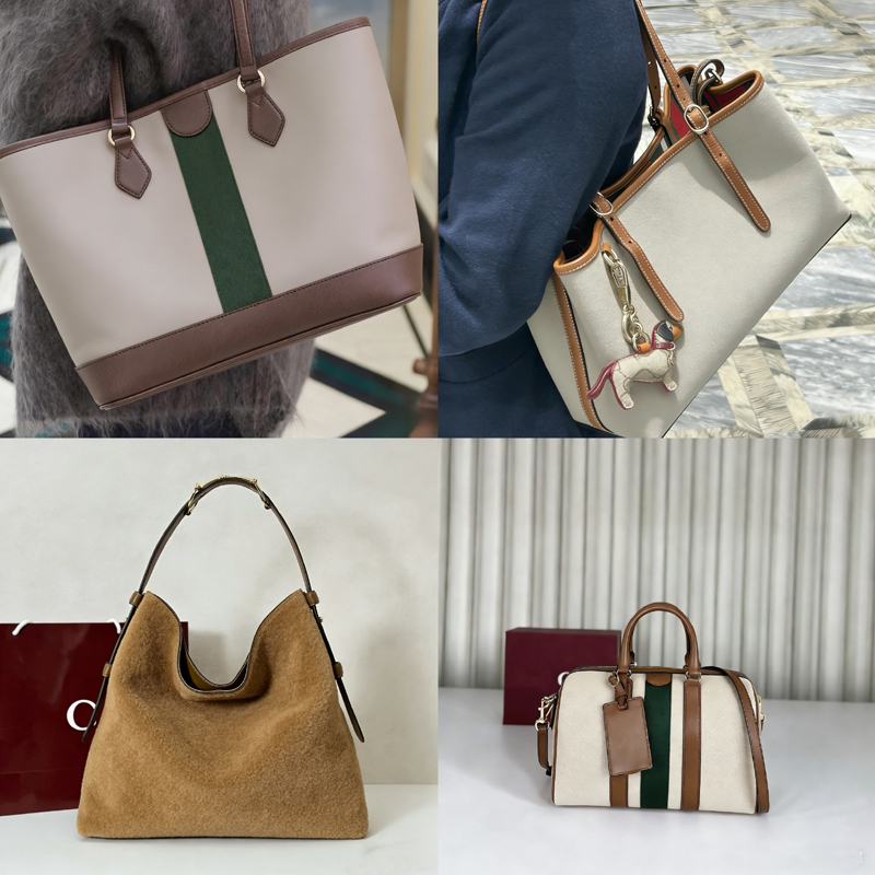 Selected 10A Quality Women's Makeup Bag Chain Underarm Bag, Single Shoulder Handbag, Casual Crossbody Bag, Large Capacity Handbag, Commuter Tote Bag