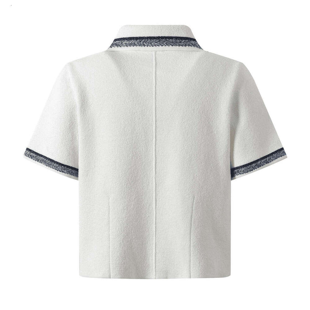 2026 Spring/Summer New French Color blocked Knitted Top Short Skirt Style Women's Fashion Set