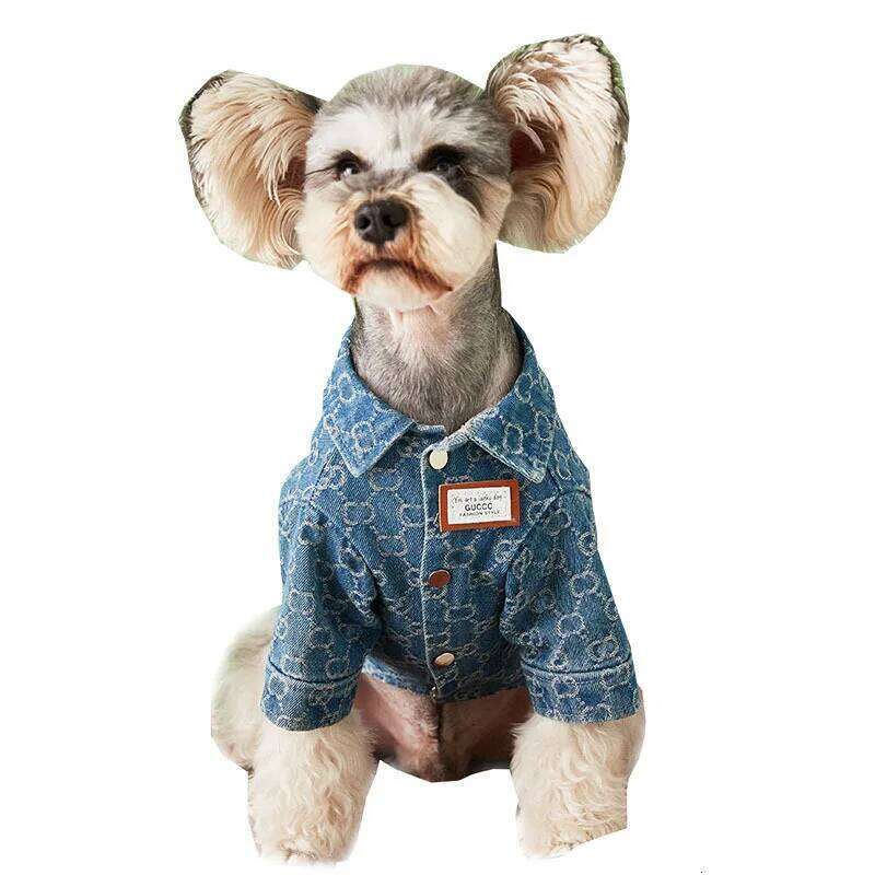 Suprepet Luxury Breathable Dog Shirts for French Bulldog Schnauzer Fashion Cool Puppy Clothes Ropa Para Perro