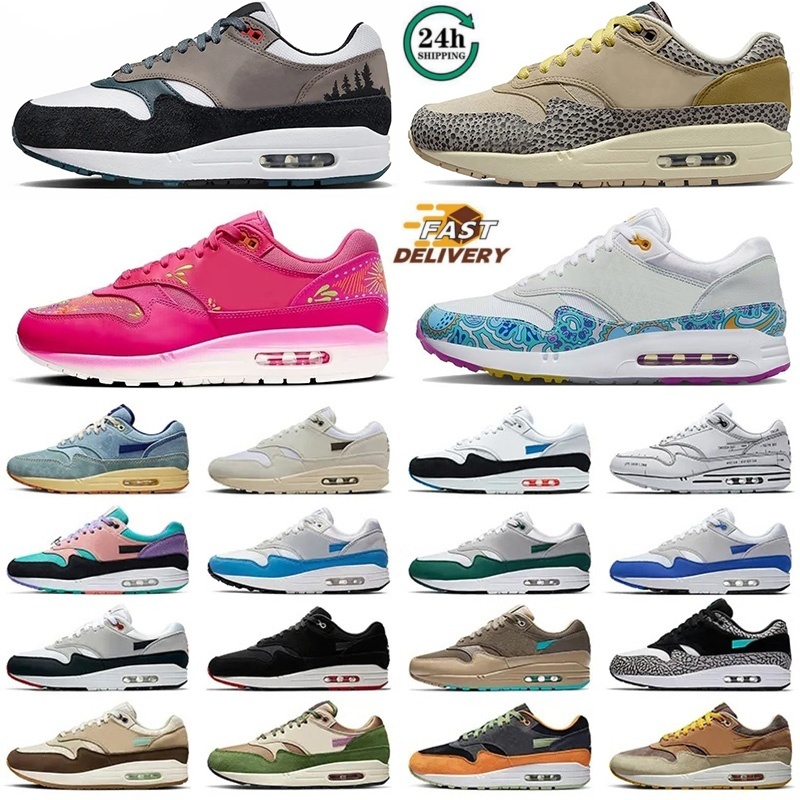designer cushion og 1 running shoes 1s 87 trainers patta jack one fragment big head origins black white Chlorophyll london men women big size 13 sports sneakers N11