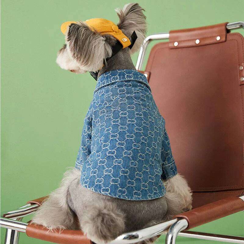 Suprepet Luxury Breathable Dog Shirts for French Bulldog Schnauzer Fashion Cool Puppy Clothes Ropa Para Perro