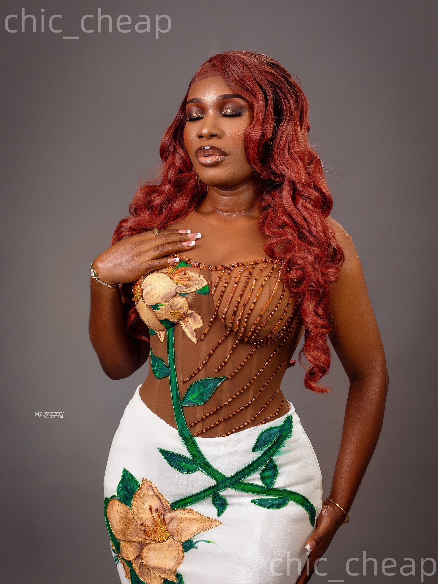 Aso Ebi Ivory Mermaid Prom Dresses 2026 Beaded Printed Satin Evening Formal Party Second Birthday Engagement Gowns Plus Size Dress For Special Occasio