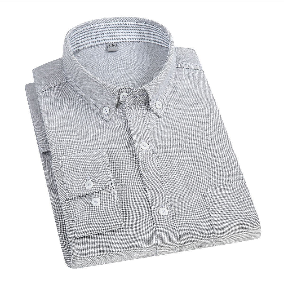 8541 Men's Spring-Autumn New Style Shirt, Oxford Casual Long Sleeve, 100% Cotton