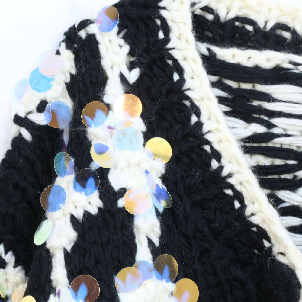 2026 French Fashion Autumn/Winter New Women's Color blocked Knitted Cardigan Loose Lazy Sweater