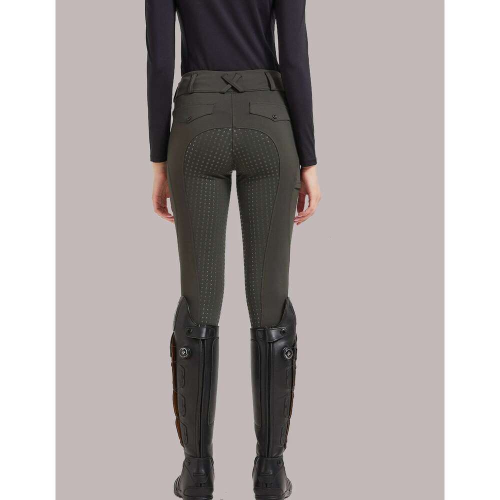 Professional horse riding silicone anti-slip quick-dry tight-fitting cycling sports pants for equestrian exams 26Y0211