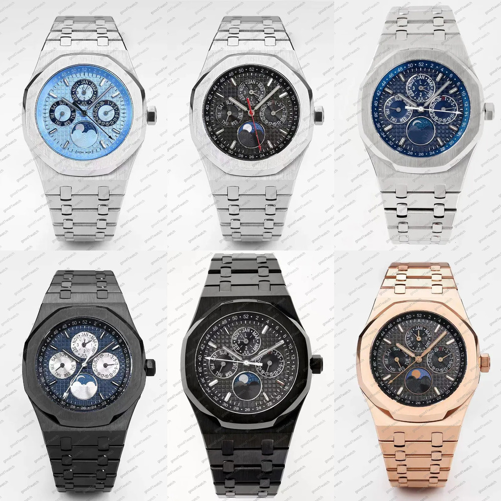 Designer men's automatic mechanical wristwatch 41mm octagonal dial refined stainless steel case stylish and versatile business watch precise and stable