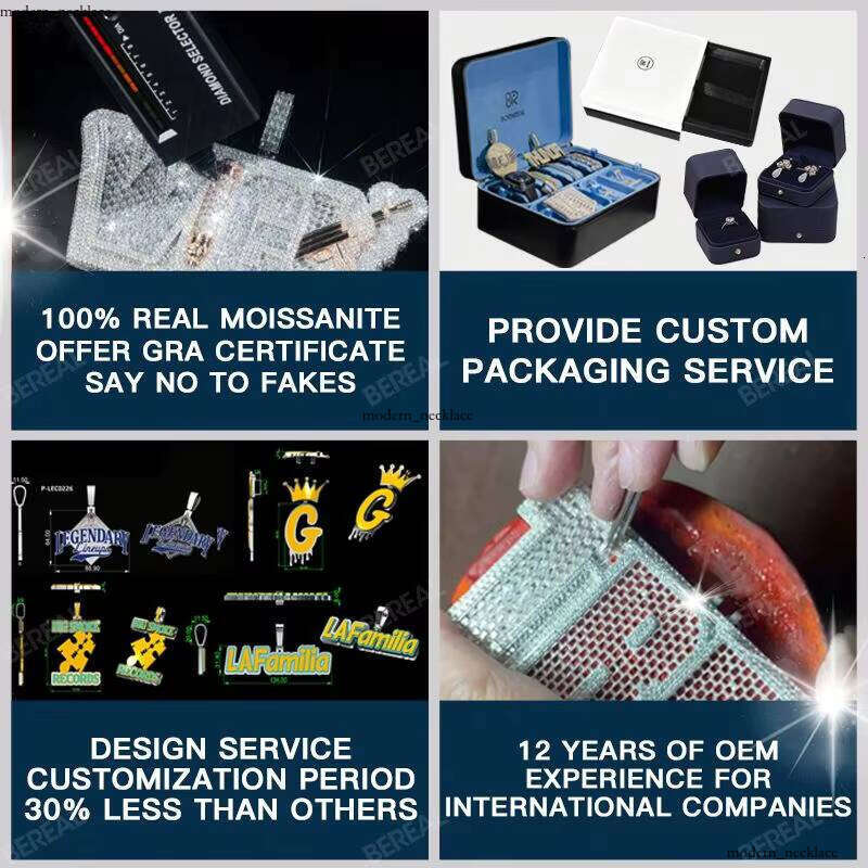 Jewelry Silicon Stone VVS Manufacturer Wholesale Pass VVS Moissanite Test Pearlescent Ice Out Square Pillow Bright Cut 925 Silver Earrings