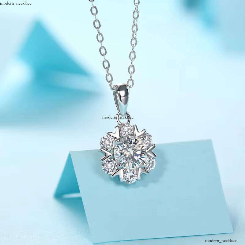 2She Wholesale High-Quality Best Friend Gift Snowflake Women's Jewelry Necklace