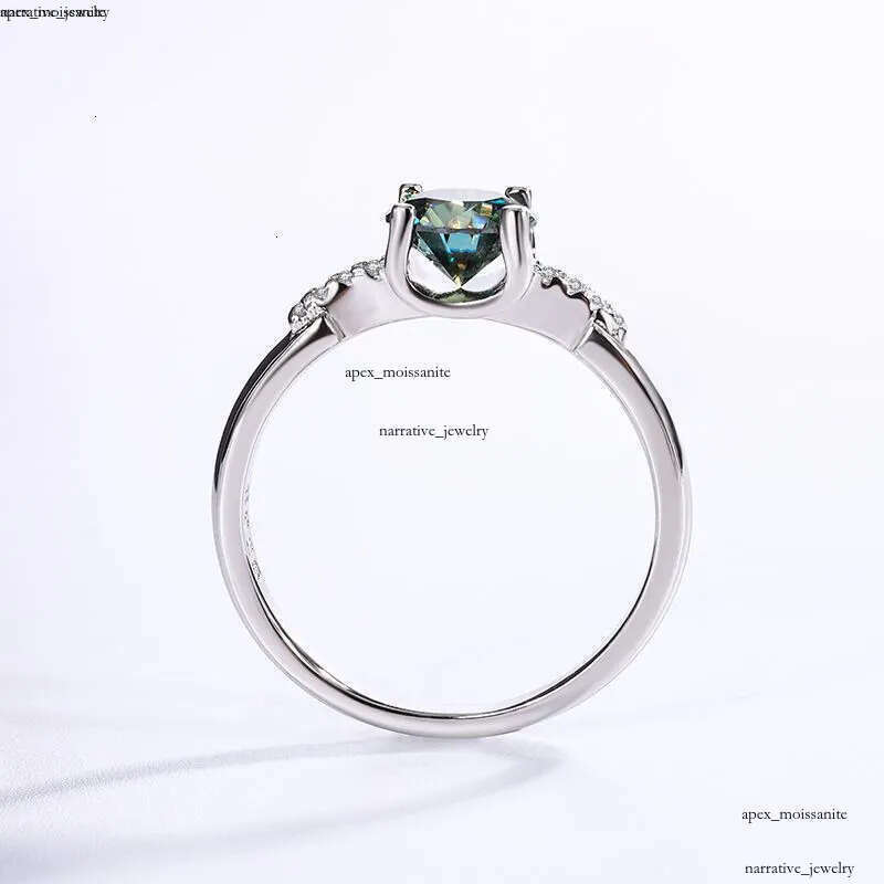 luxury rings designer women 925 sterling silver inlaid VVS1 pass diamond tester moissanite for womens engagement wedding ring luxe jewelry woman US si