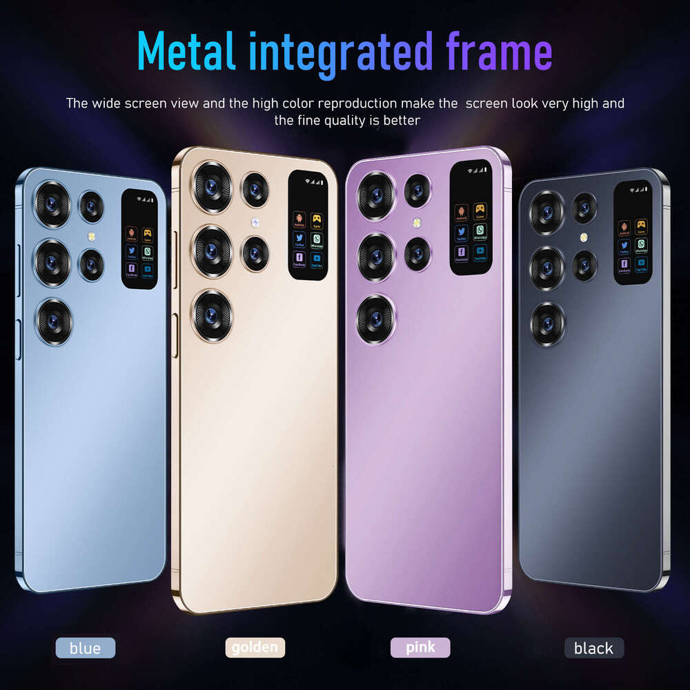 New Cross Border Android Smartphone S Ultra HD Large Screen T Memory Manufacturer In Stock Instant Dispatch CKS