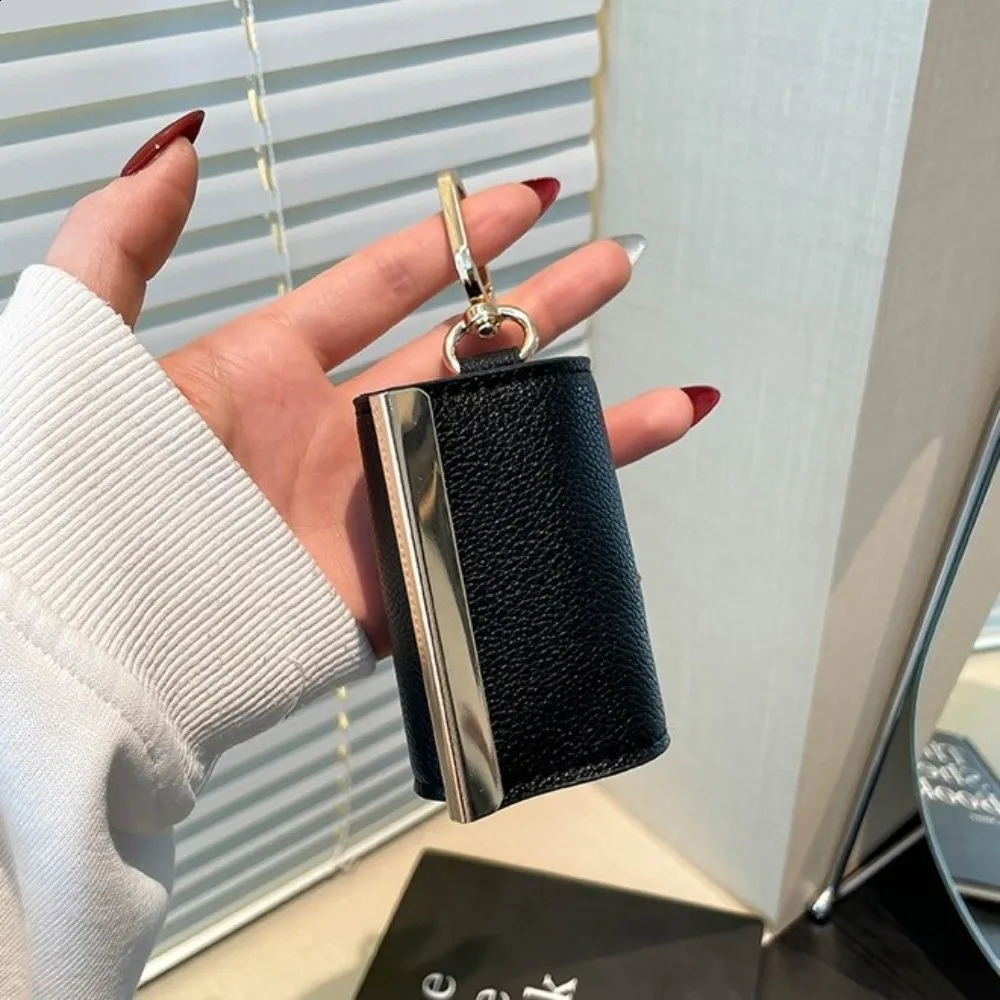 Reusable Mini Keychain Tote Bag Large Capacity EcoFriendly Foldable Shopping Key Ring Lightweight Expandable 260208