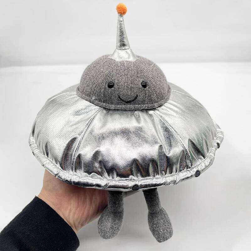 2026 New Fun House Space Series: Alien UFO Ornament, Starry Sky Cowboy Hat Peanut Ornament Plush Toy - Birthday Gift 26Y0212