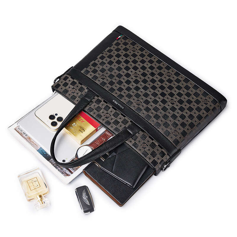 Luxury Shoulder Bags Totes Briefcase New Genuine Leather Men S Large Capacity Business Computer Bag Top Layer Cowhide SENYY