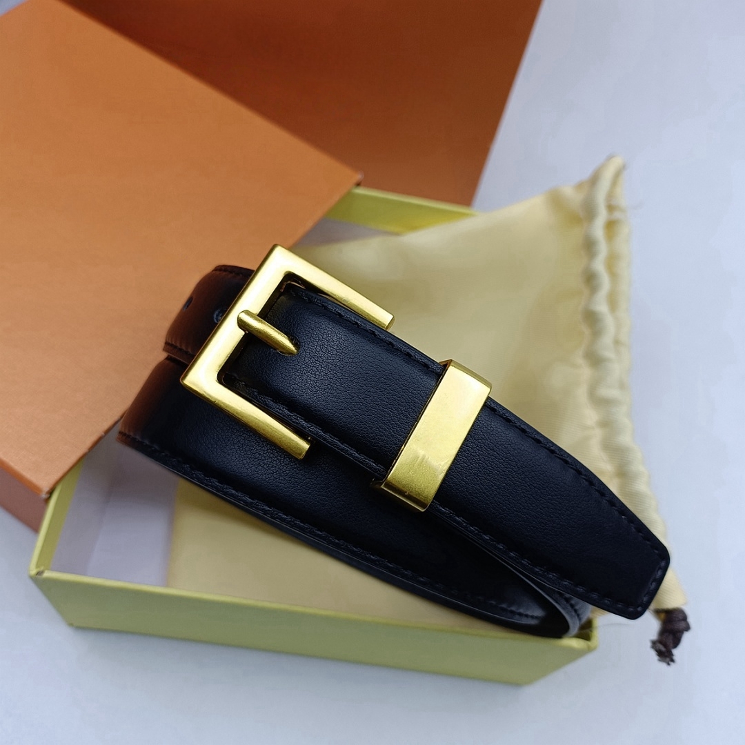 Luxury Square Buckle Leather Designer Belt High end Brand Mens Womens Letter Printed Crocodile Pattern Plain Belt Black White Brown Belt gift box