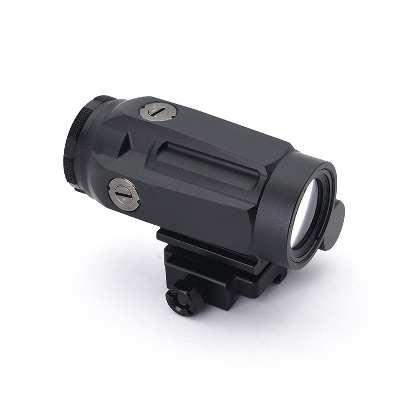 Tactical J5 Sight Fixed 5X Magnifier Scope Micro Black Magnifier | USA STOCK