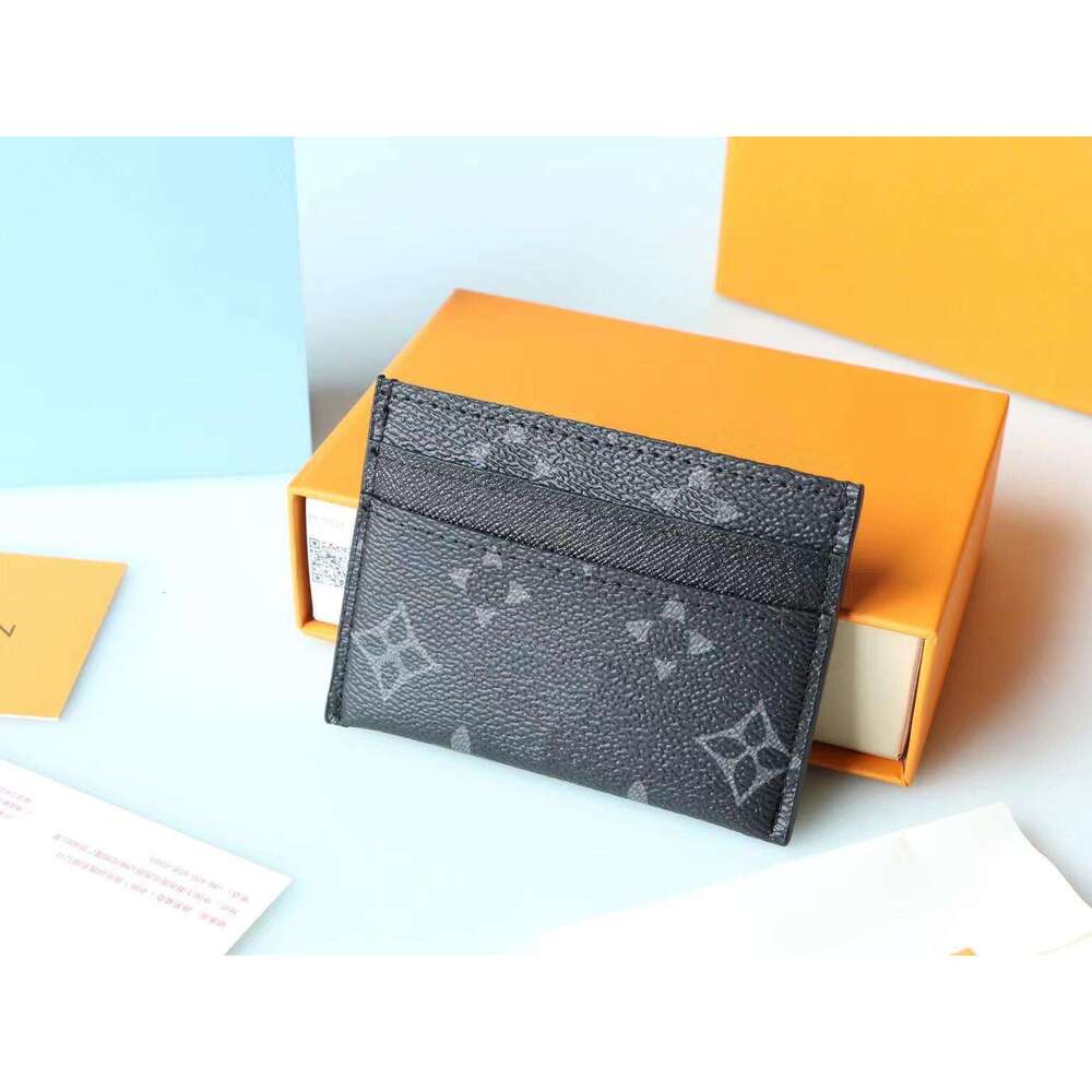 Card Holders Women MEN Genuine Leather Card Holders Designer Wallet Fashion Coin Purses Cardholder Key Pouch Passport Holders Wallet Mens Holder