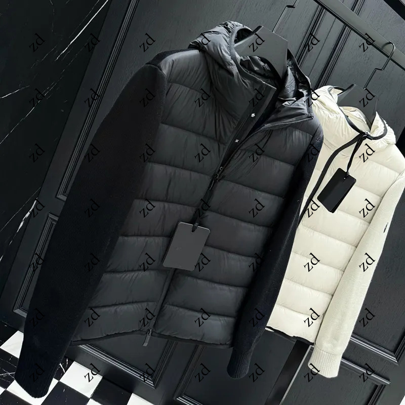 2026 MON Mens down Jackets puffer Women black Winter jackets canvas bomber jacket with hat Premium casual outdoor warm thickened affordable luxury fas