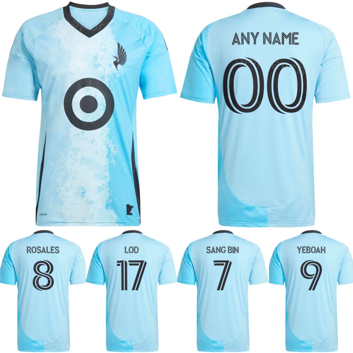 Club 2026 Soccer Minnesota United Jersey 14 OLUWASEYI 26 PEREYRA 9 YEBOAH 13 MARKANICH 97 ST. CLAIR 17 LOD 15 BOXALL 5 ROMERO HLONGWANE TRAPP Football Shirt Kits Men