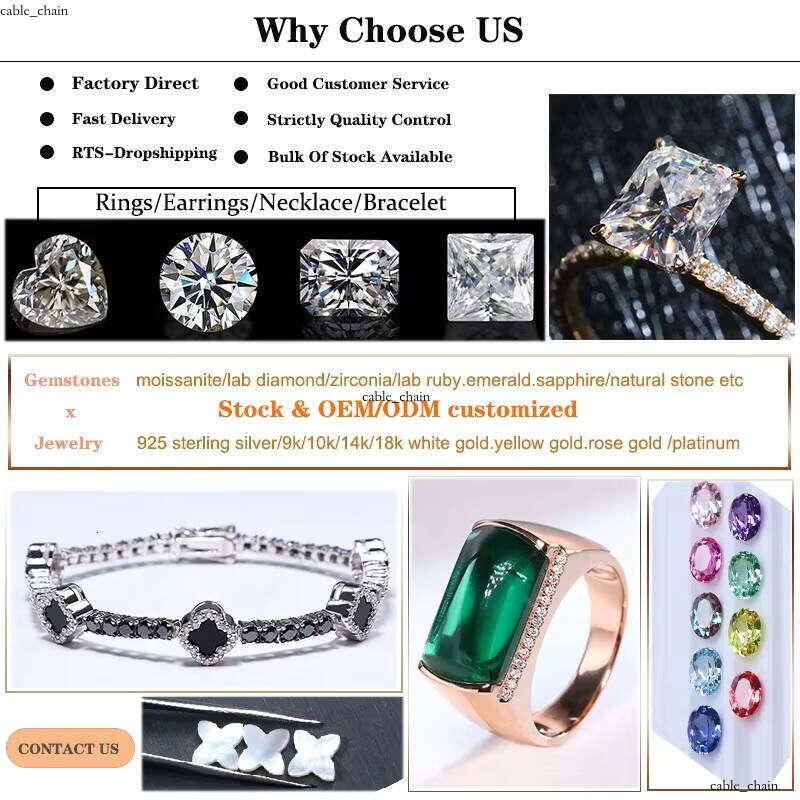 Premium Jewelry Ultra White D VVS Two CT 7x 9mm Oval Cut Carbon Silicon Stone VVS Moissanite 14k Pure Gold Ring