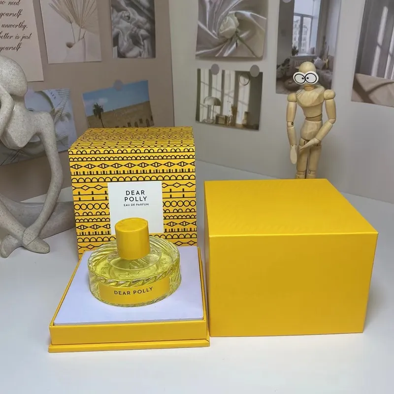 Vilhelm 2024 Parfumerie Mango Skin Dear Polly Perfume 100Ml Long Lasting Smell Fragrance Tropical Fruity Flowers Sweet Musk Wood Citrus Parfum