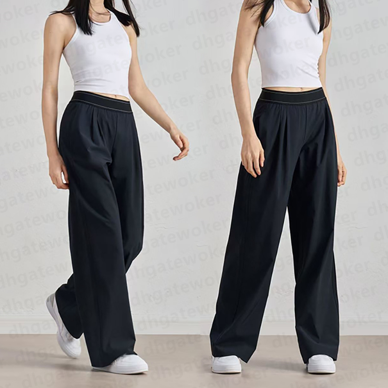 Womens Yoga Pants Designer Pant Black Blue High Quality Womens Solid Color Yoga High Waist Trousers Sportwear Women Gym Workout Size S-XL