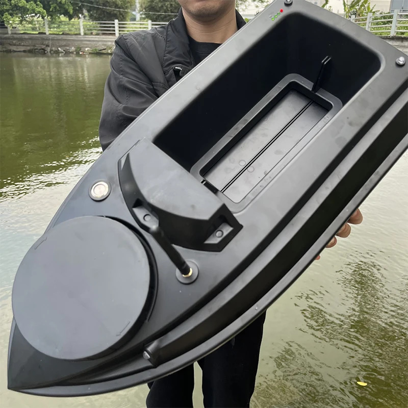 V030 RC Bait Boat 12V 180 Fishing Point Load 3KG 43inch Screen Remote Control Intelligent Automatic Cruise Return Fish Finder 260207