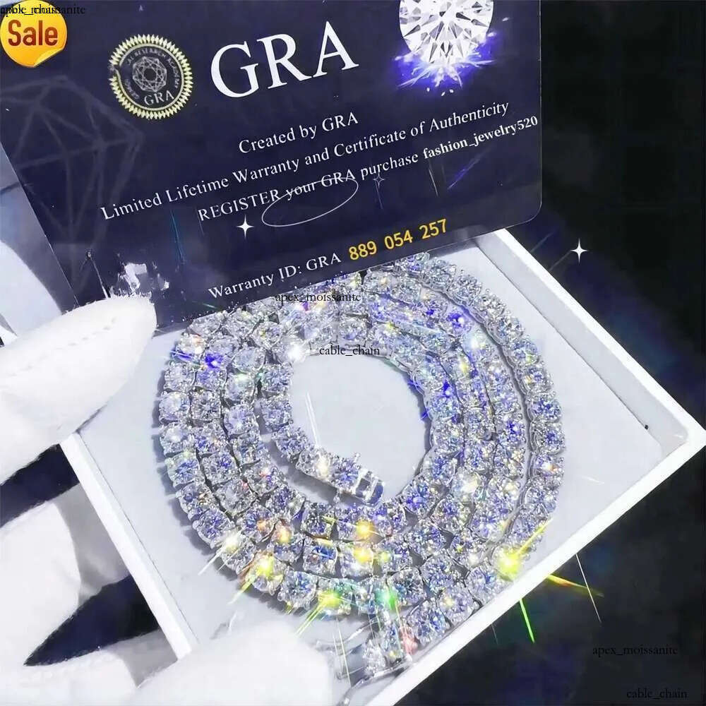 necklace jewelry moissanite jewlery designer for women men nature charms jewelery love gift chain tennis bracelet