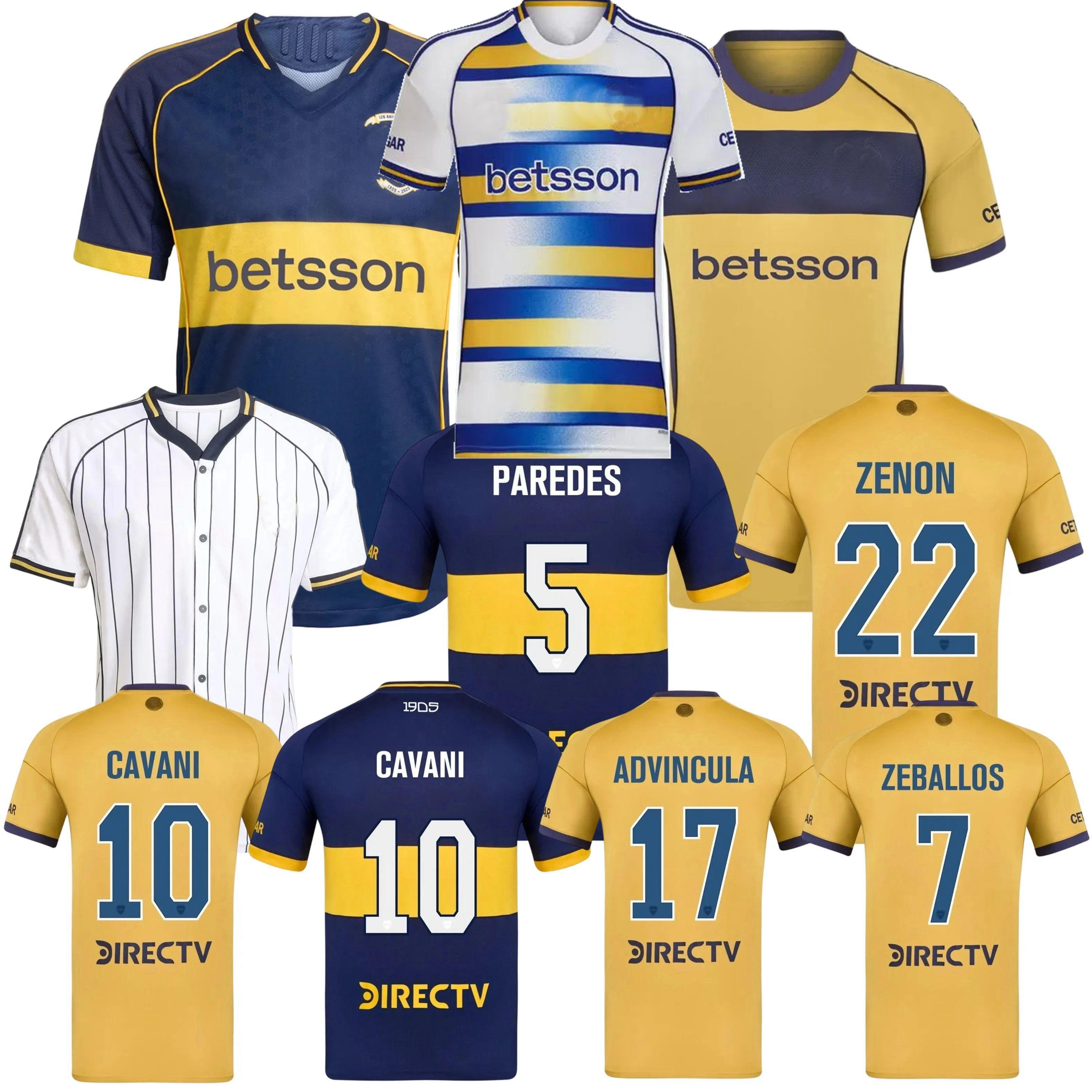 2024 2025 2026 PAREDES CAVANI Boca Juniors Soccer Jerseys MARADONA GIMENEZ CARLITOS ANDER ZENON M.MERENTIEL ASCACIBAR PALACIOS DELGADO football men kids shirt