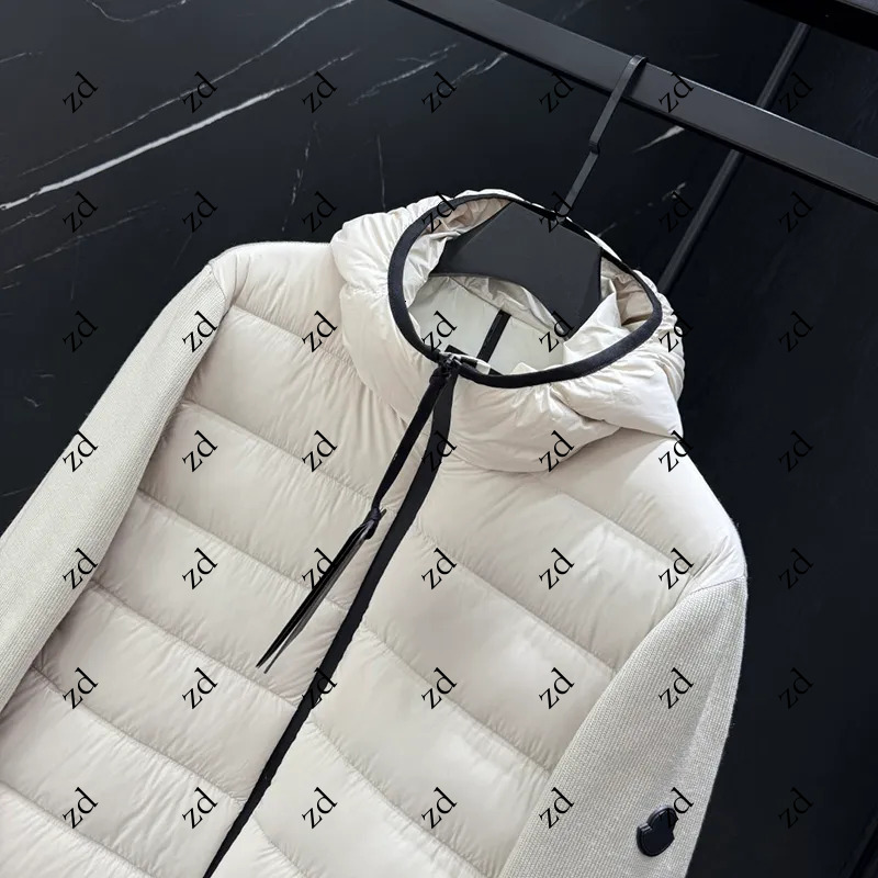 2026 MON Mens down Jackets puffer Women black Winter jackets canvas bomber jacket with hat Premium casual outdoor warm thickened affordable luxury fas