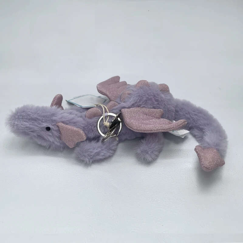 Marshmallow Cherry Bag Charm, Turtle Plush Toy, Croissant Keychain, Little Penguin Charm 26Y0212