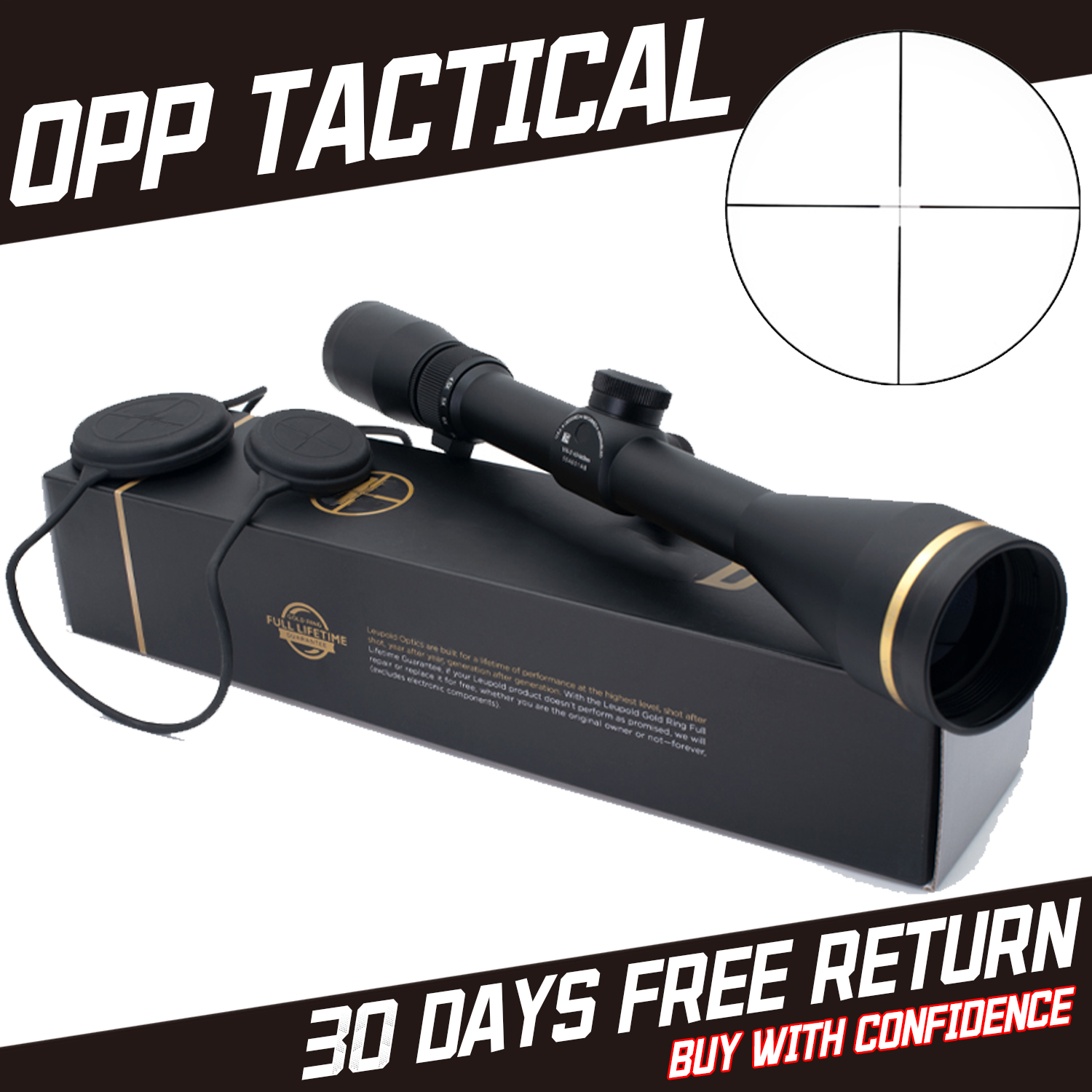 Tactical VX-3 4.5-14X50 Long Range Scope Duplex Reticle Black 1-in tube Scope | USA STOCK
