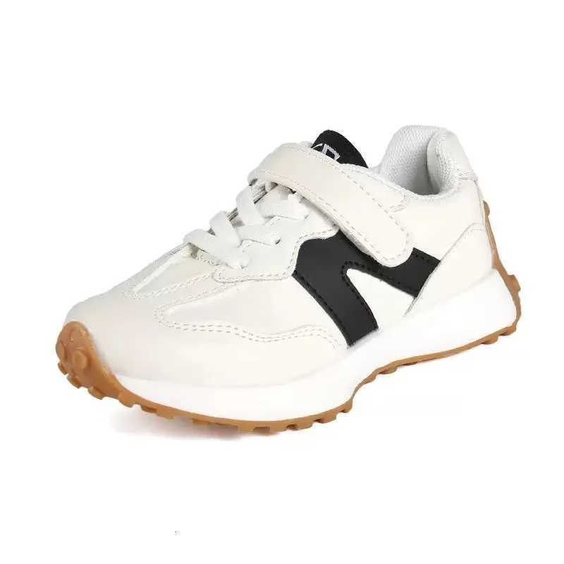 Kids' Sneakers - Hook and Loop, Non-Slip, Lightweight, Breathable, Comfortable Athletic Shoes for Boys and Girls, All-Season WearT260212