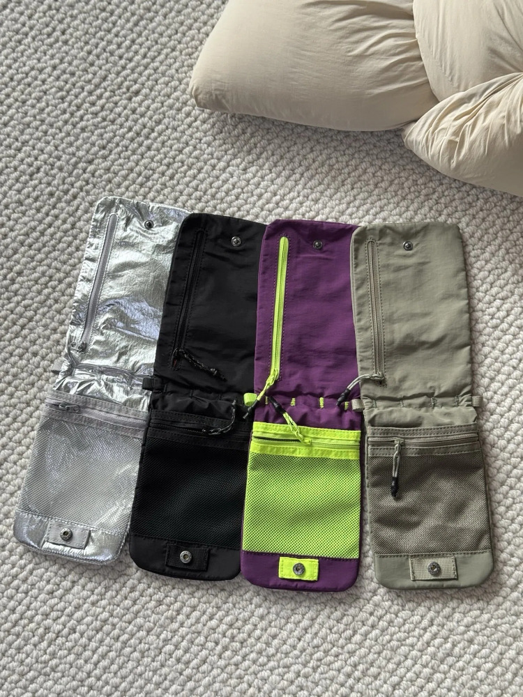 C13 Chic Crossbody Phone Pouch Featuring a Compact Coin Wallet Ideal for Everyday Use