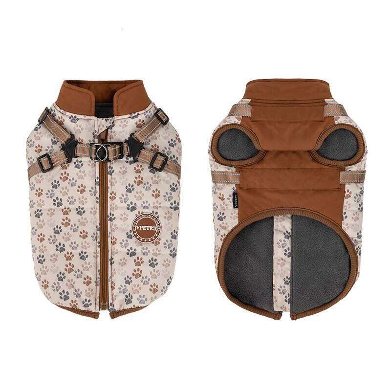Famous brand PP Cotton Thick Pet Reflection Warm Coat Small And Medium sized Windproof Vest Clothes for Dog pupakaIK
