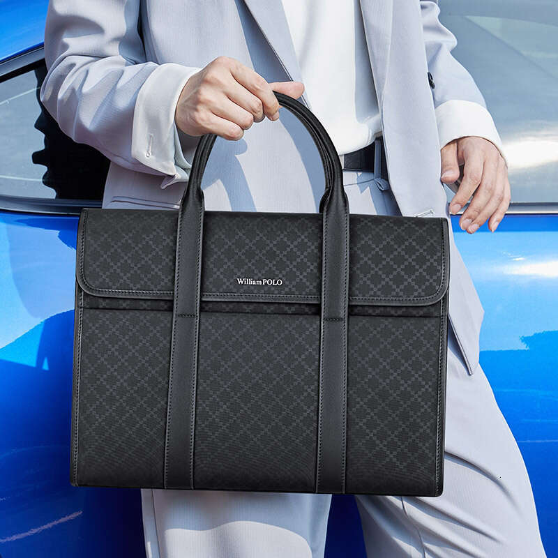 Luxury Shoulder Bags Totes New Briefcase High End Large Capacity Laptop Commuter Business Handbag Men S Bag SENYY