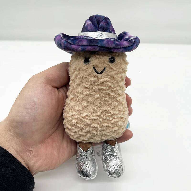 2026 New Fun House Space Series: Alien UFO Ornament, Starry Sky Cowboy Hat Peanut Ornament Plush Toy - Birthday Gift 26Y0212