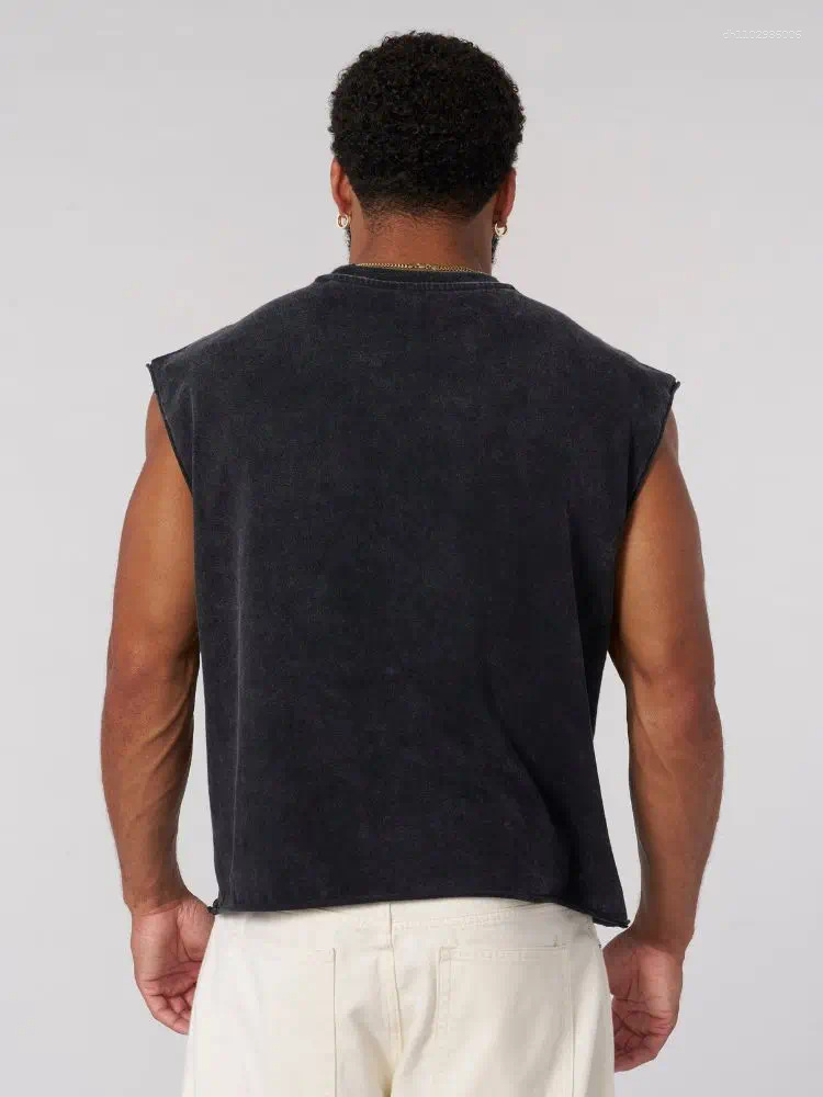 Men's T Shirts Brand Summer Gym Cotton Tank Top Sleeveless Shirt Man Bodybuilding Clothing Casual Fitness Workout Running Vest Sportswear