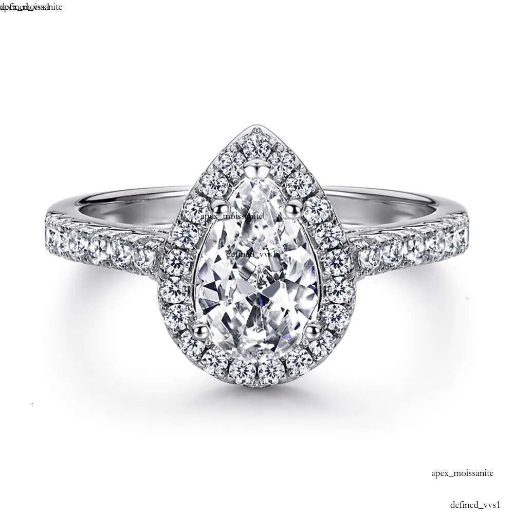 2025 New Vintage 925 Sterling Silver Zircon For Women Designer Jewelry Engagement And Wedding Ring Set 05