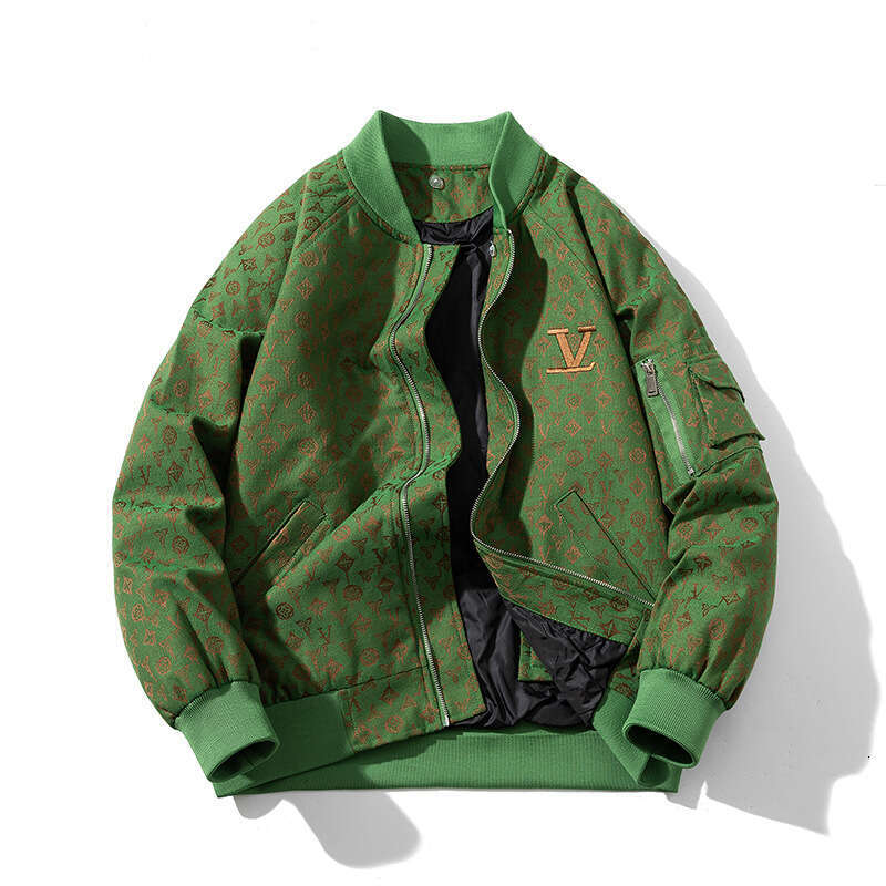 American retro casual baseball jacket men and women couple Designer bomber jacket coat