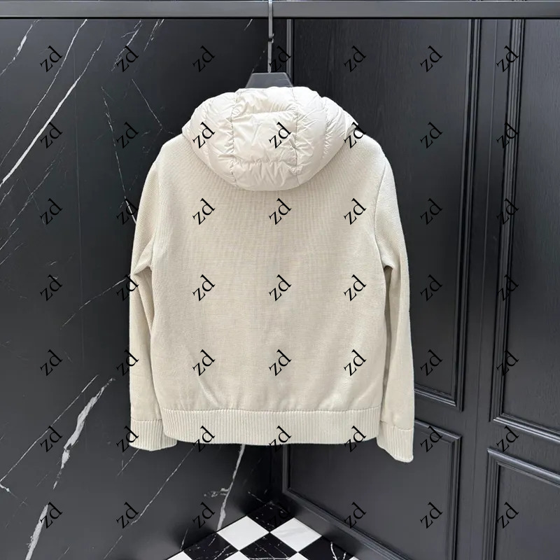 2026 MON Mens down Jackets puffer Women black Winter jackets canvas bomber jacket with hat Premium casual outdoor warm thickened affordable luxury fas