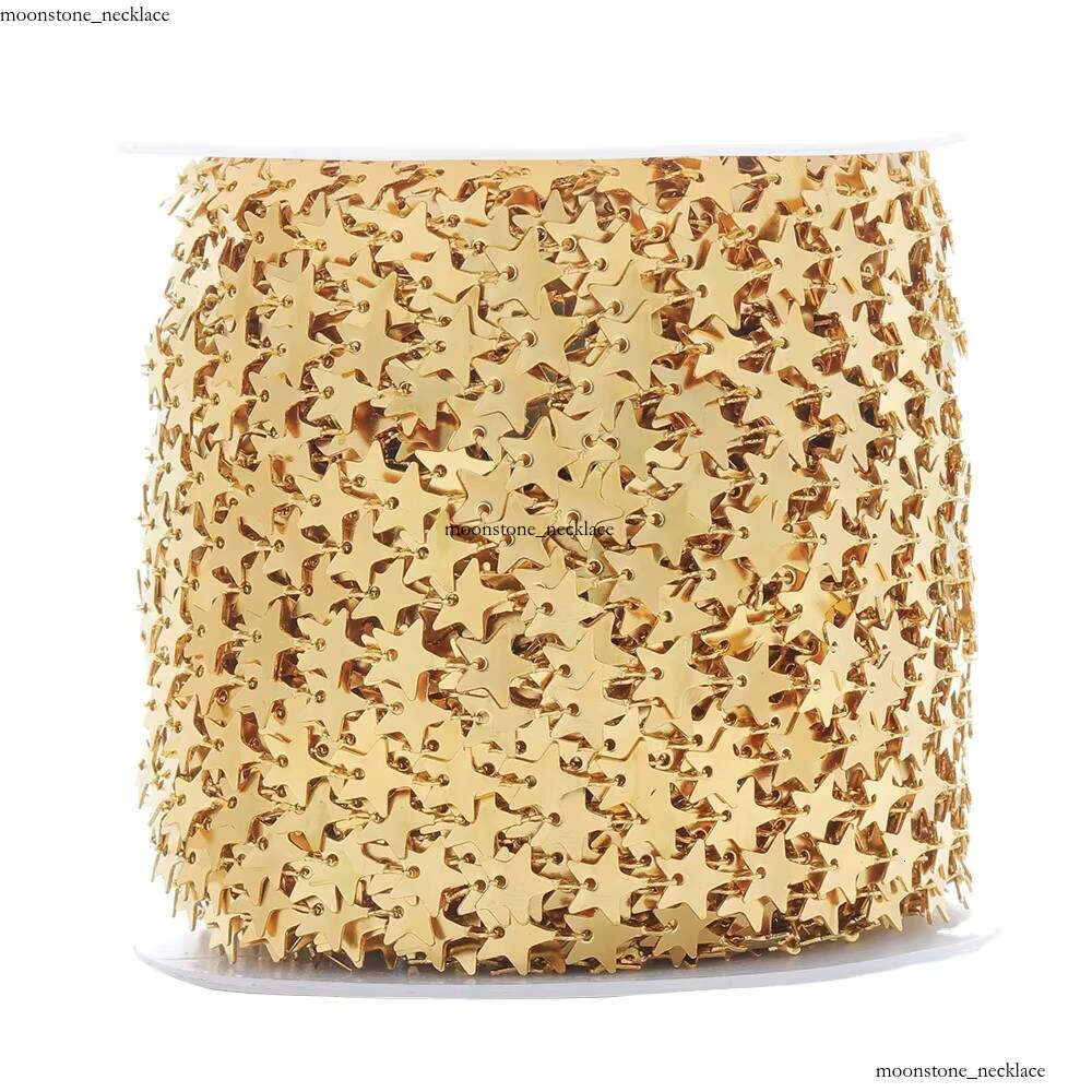 8mm Pentagon Star Piece Handmade Chain DIY Jewelry Making Earrings Charm Bracelet Necklace Connector Accessories