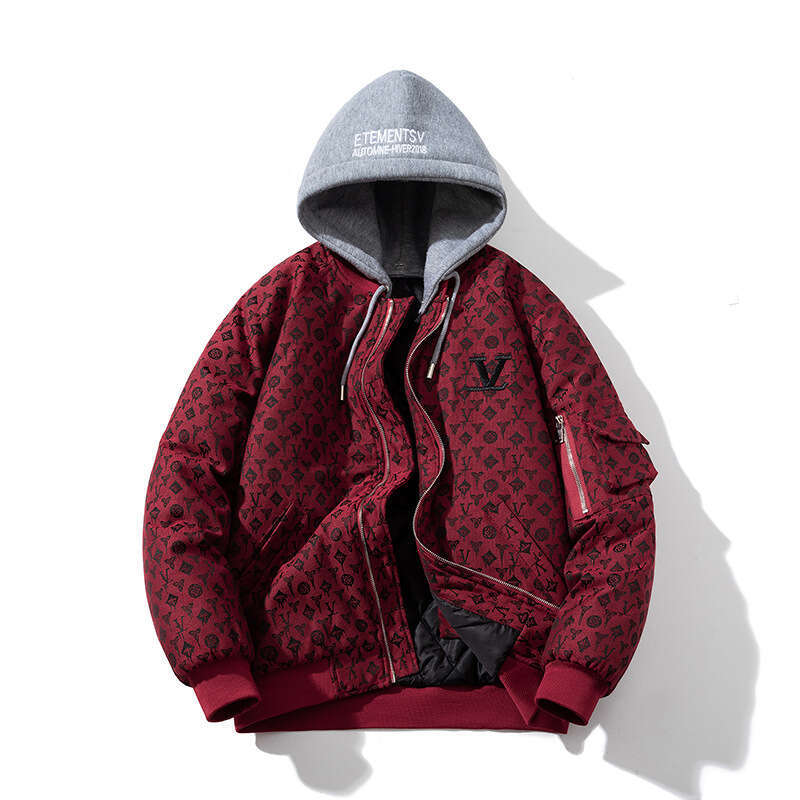 American retro casual baseball jacket men and women couple Designer bomber jacket coat