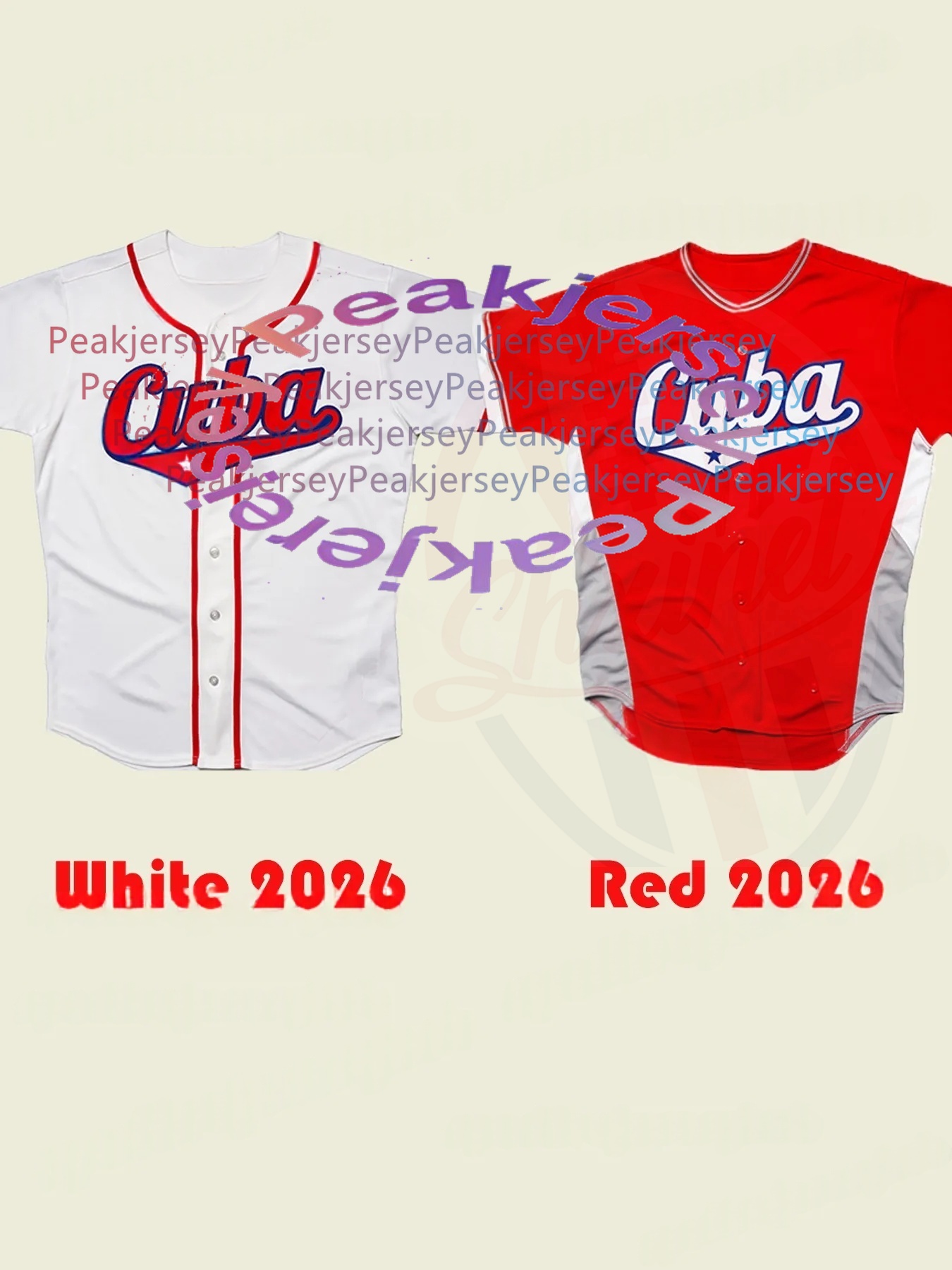 2026 Cuba Baseball Jersey Robaina Cousin Vargas Hurtado Larrondo Chapman Hernandez Santos Cappe Yanqui Ramirez Santos Martinez Lopez Rodriguez Custom Stitched