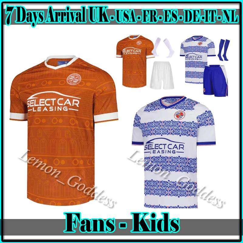 S-4XL 25 26 Reading FC Soccer Jerseys uniform HARTE EJARIA SHOREY BALLARD KNIBBS 2025 2026 Men Kids Kits football shirts equip adult