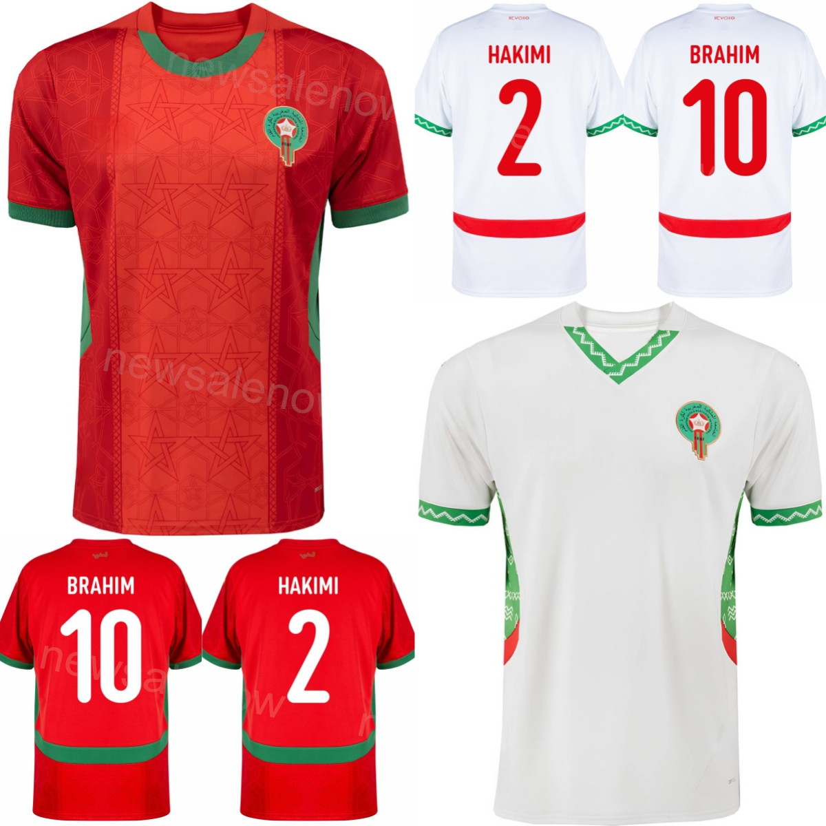 National 2026 Soccer 8 Azzedine Ounahi Jersey 11 Ismael Saibari 10 Brahim Diaz 20 Ayoub El Kaabi 1 Yassine Bounou 5 Nayef Aguerd Mens Football Shirt Kits MoLuoGe