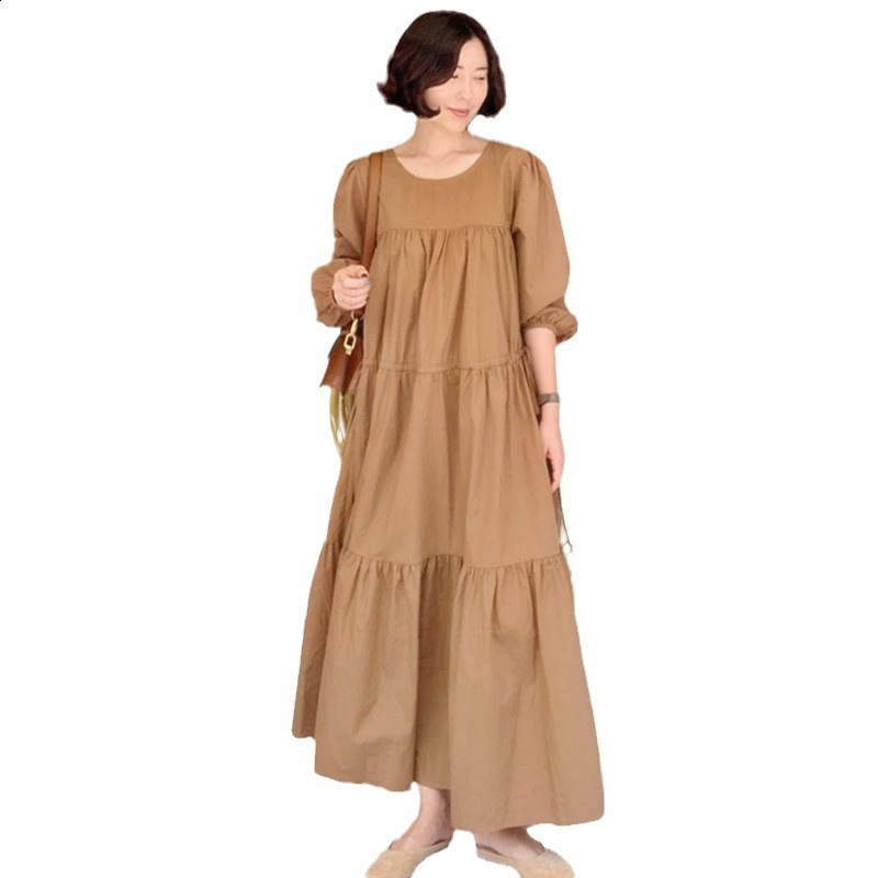 Oversized Women Denim Long Dresses ZANZEA Fashion V-neck Solid Robes Korean Fashion Long Sleeve Vestidos Casual Autumn Dresses 240816