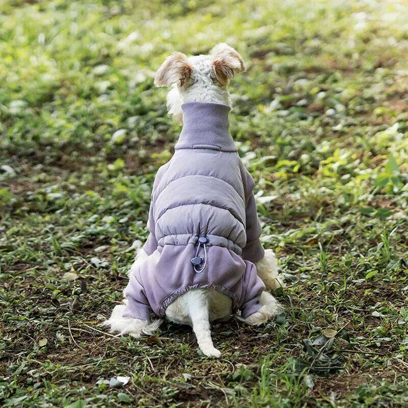 Famous brand Full Pack Cotton Jacket Outdoor Cold Proof Four Leg Sports Pet Autumn Winter Keep Warm Clothing For Dog pupakaIK