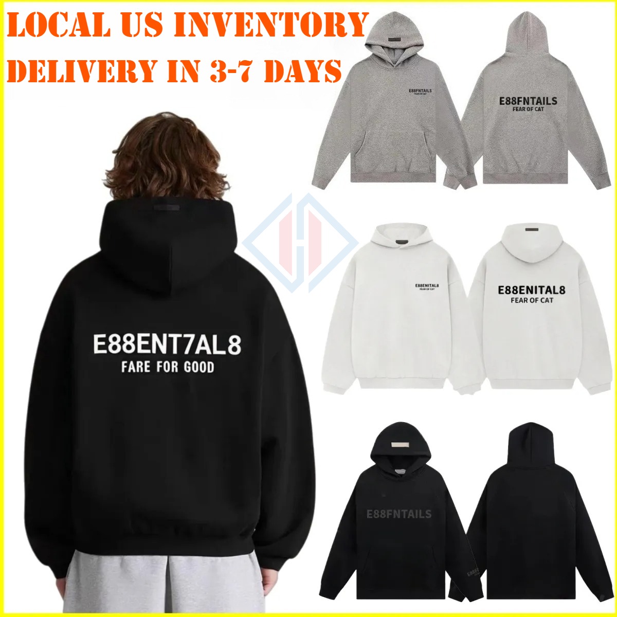 Designer hoodie men hoodies essentials tracksuit designer hoodies designer mens Fashionable unisex jumper Soft breathable 100% cotton available in sizes S-2XL